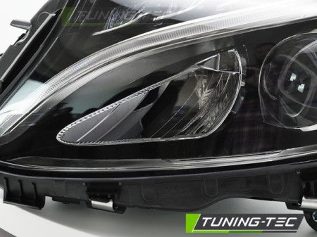 Faro Anteriore LED BLACK Lato Sinistro TYC per MERCEDES Classe C W205 14-18