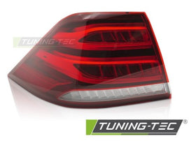 Fanale Posteriore LED RED WHITE Lato Sinistro TYC per MERCEDES GLE W166 15-19
