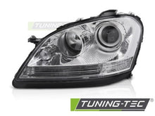 Carica l&#39;immagine nel visualizzatore di Gallery, Fari Anteriori CHROME Lato Sinistro TYC per MERCEDES ML W164 05-08