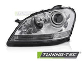 Fari Anteriori CHROME Lato Sinistro TYC per MERCEDES ML W164 05-08