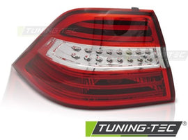 Fanale Posteriore LED RED WHITE Lato Sinistro TYC per MERCEDES ML W166 11-15