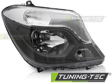Carica l&#39;immagine nel visualizzatore di Gallery, Fari Anteriori BLACK Lato Destro TYC per MERCEDES SPRINTER W906 13-18