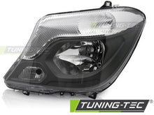 Carica l&#39;immagine nel visualizzatore di Gallery, Fari Anteriori BLACK Lato Sinistro TYC per MERCEDES SPRINTER W906 13-18