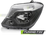 Fari Anteriori BLACK Lato Sinistro TYC per MERCEDES SPRINTER W906 13-18