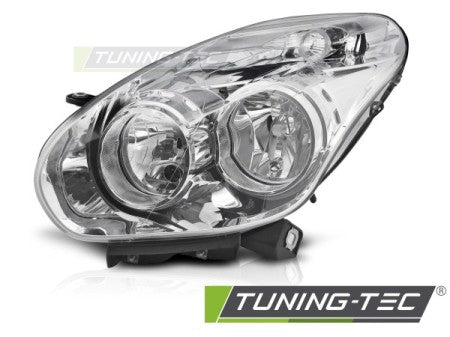 Faro Anteriore Lato Sinistro TYC per FIAT DOBLO 10-14 OPEL COMBO 12-18