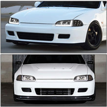 Carica l'immagine nel visualizzatore di Gallery, Fari Anteriori LED DRL SK-Import Neri Honda Civic EG EJ con Frecce Angolari - foto 6