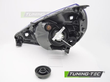 Faro Anteriore Lato Destro BLACK TYC per HONDA JAZZ FIT 02-04