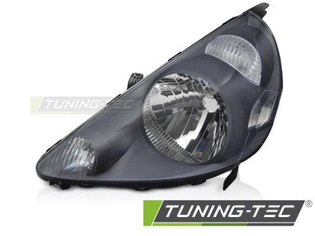 Faro Anteriore Lato Sinistro BLACK TYC per HONDA JAZZ FIT 02-04