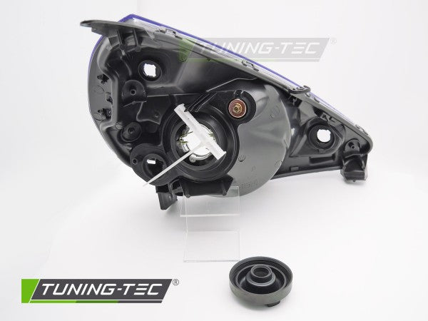 Faro Anteriore Lato Sinistro BLACK TYC per HONDA JAZZ FIT 02-04