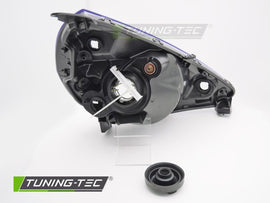 Faro Anteriore Lato Sinistro BLACK TYC per HONDA JAZZ FIT 02-04