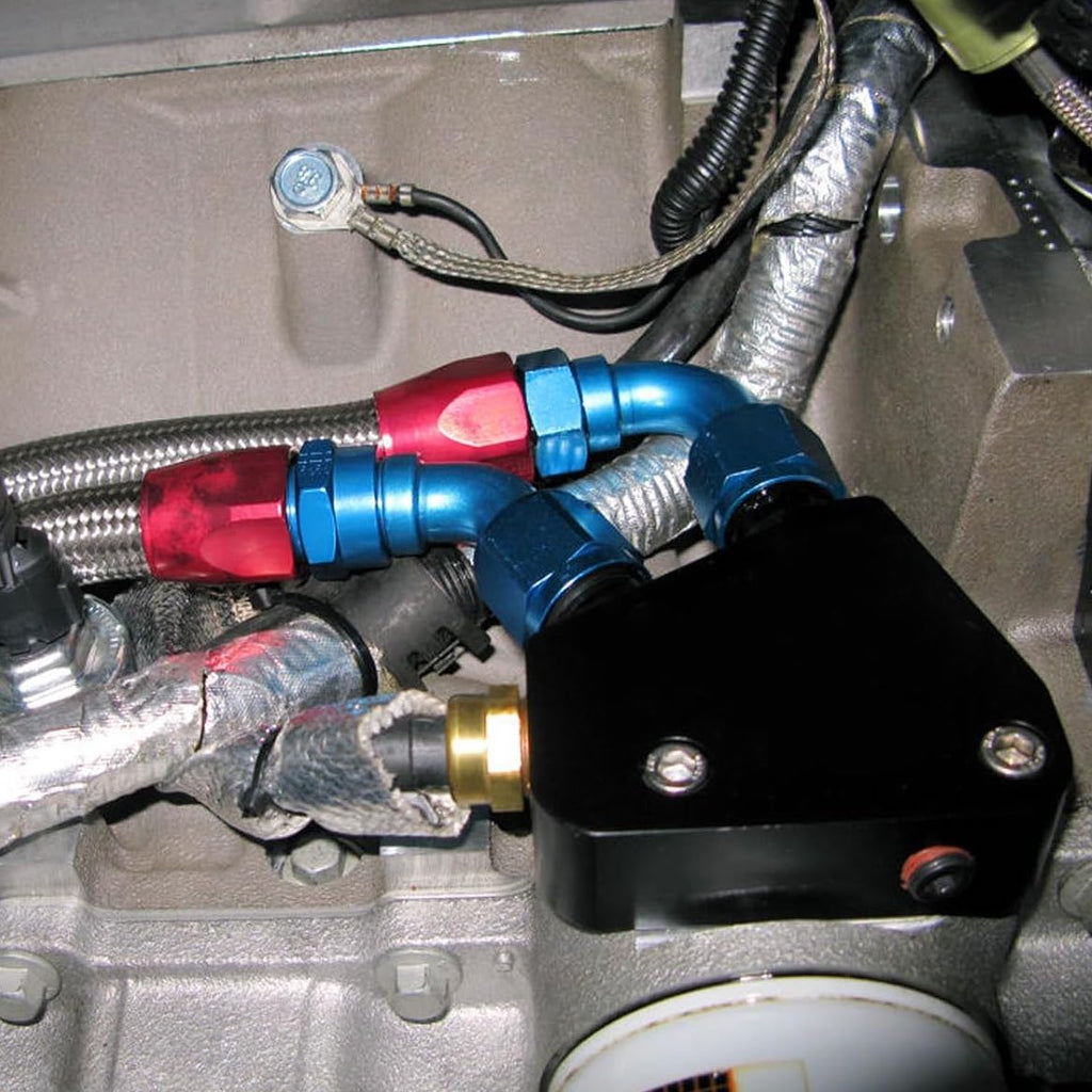 Adattatore circuito olio per motori Chevrolet LS V8 | Cooling Solutions