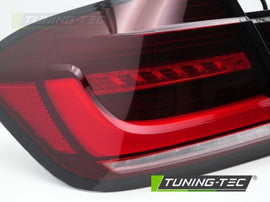 Fanali Posteriori Sequenziali LED BAR RE WHITE per BMW Serie 3 F30 11-18