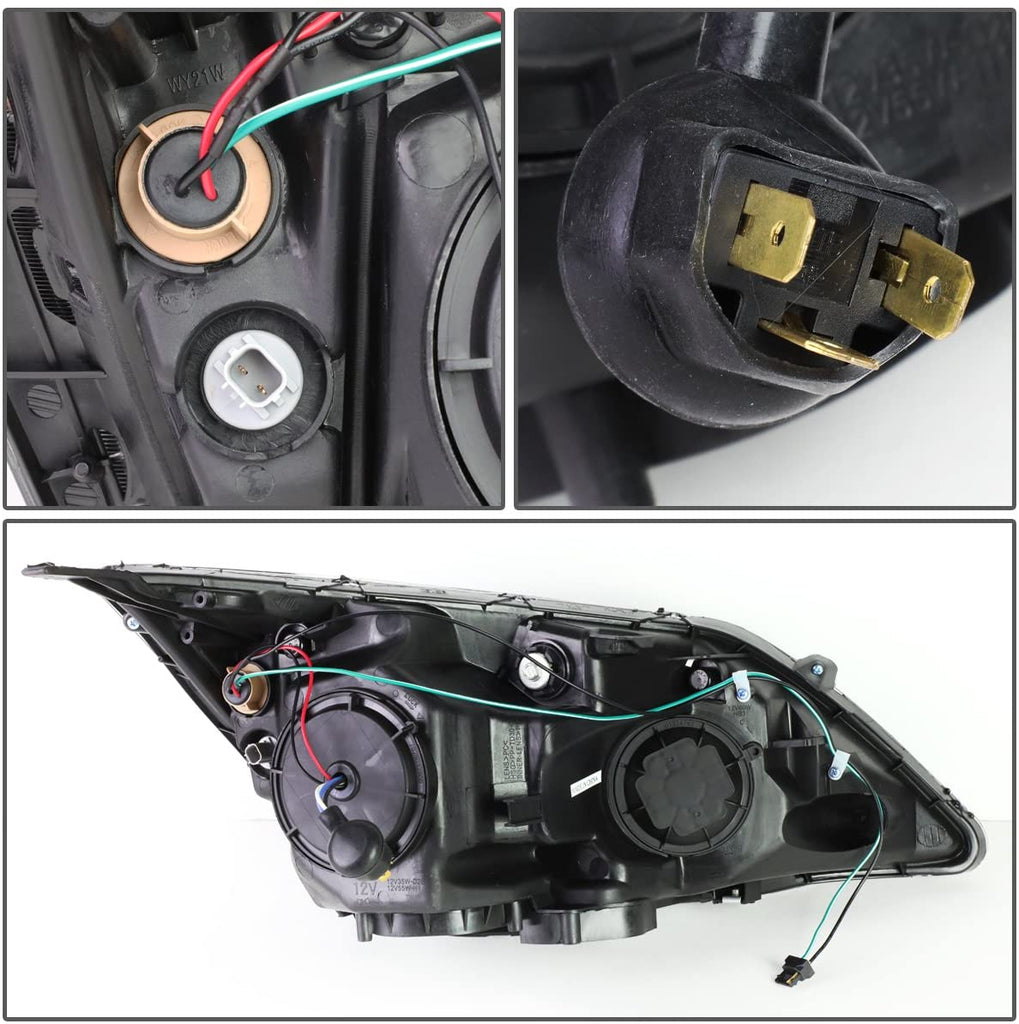 Fari Anteriori SK-Import Neri Honda CR-V Mk3 RE 2007-2012 - foto 2