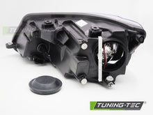 Carica l&#39;immagine nel visualizzatore di Gallery, Fari Anteriori BLACK Lato Destro H4 TYC per VW CADDY 11-14