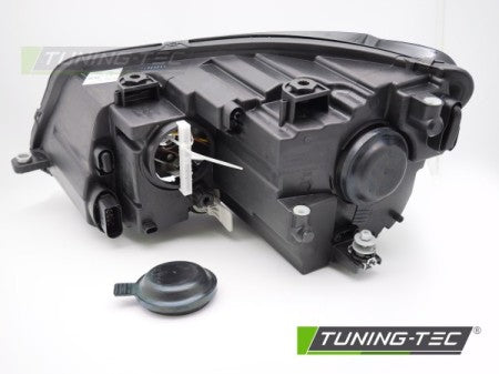 Fari Anteriori BLACK Lato Destro H7 TYC per VW CADDY TOURAN 11-14