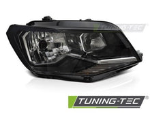 Carica l&#39;immagine nel visualizzatore di Gallery, Fari Anteriori BLACK Lato Destro H4 TYC per VW CADDY 15-20