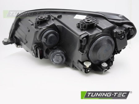 Fari Anteriori BLACK Lato Destro H4 TYC per VW CADDY 15-20