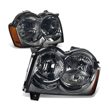 Fari Anteriori SK-Import Cromati Lente Fumé Jeep Cherokee KJ