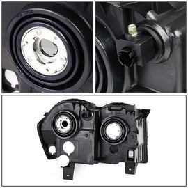 Fari Anteriori SK-Import Cromati Lente Fumé Jeep Cherokee KJ - foto 2