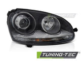 Faro Anteriore Lato Destro XENON TYC per VW GOLF V 03-09