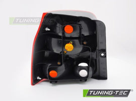Fanale Posteriore RED WHITE Lato Destro TYC per VW LUPO 98-05