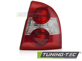 Fanale Posteriore RED WHITE Lato Destro TYC per VW PASSAT 3BG 00-05 SEDAN