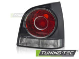 Fanale Posteriore BLACK SMOKE Lato Destro TYC per VW POLO 9N3 HB 05-09