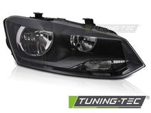 Carica l&#39;immagine nel visualizzatore di Gallery, Faro Anteriore Lato Destro BLACK H7 TYC per VW POLO 6R 09-14