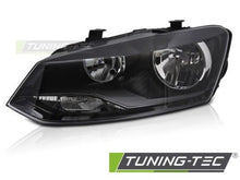 Carica l&#39;immagine nel visualizzatore di Gallery, Faro Anteriore Lato Sinistro BLACK H7 TYC per VW POLO 6R 09-14
