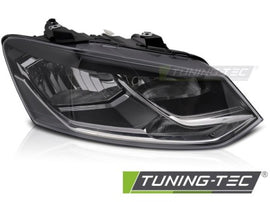 Faro Anteriore Lato Destro BLACK TYC per VW POLO 6R 14-17