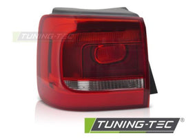 Fanale Posteriore RED WHITE Lato Sinistro TYC per VW TOURAN 10-15