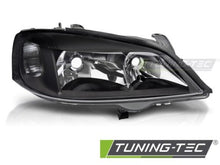 Carica l&#39;immagine nel visualizzatore di Gallery, Fari Anteriori BLACK Lato Destro TYC per OPEL ASTRA G 97-04