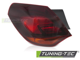 Fanale Posteriore RED SMOKE SPORT Lato Sinistro TYC per OPEL ASTRA J 10-15 HB