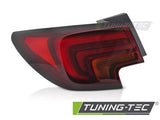 Fanale Posteriore LED RED SMOKE Lato Sinistro TYC per OPEL ASTRA K 15-19 HB