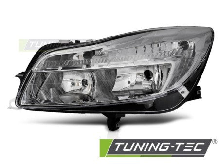 Fari Anteriori CHROME Lato Sinistro TYC per OPEL INSIGNIA 08-12