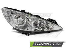 Carica l&#39;immagine nel visualizzatore di Gallery, Fari Anteriori CHROME LED Lato Destro TYC per PEUGEOT 308 07-10