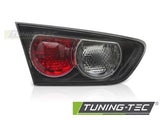 Fanale Posteriore BLACK Lato Sinistro TYC FLAP per MITSUBISHI LANCER 4 Porte 08-16