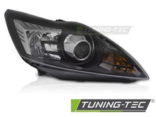 Carica l&#39;immagine nel visualizzatore di Gallery, Fari Anteriori XENON BLACK Lato Destro TYC per FORD FOCUS MK2 08-10