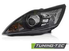 Carica l&#39;immagine nel visualizzatore di Gallery, Fari Anteriori XENON BLACK Lato Sinistro TYC per FORD FOCUS MK2 08-10