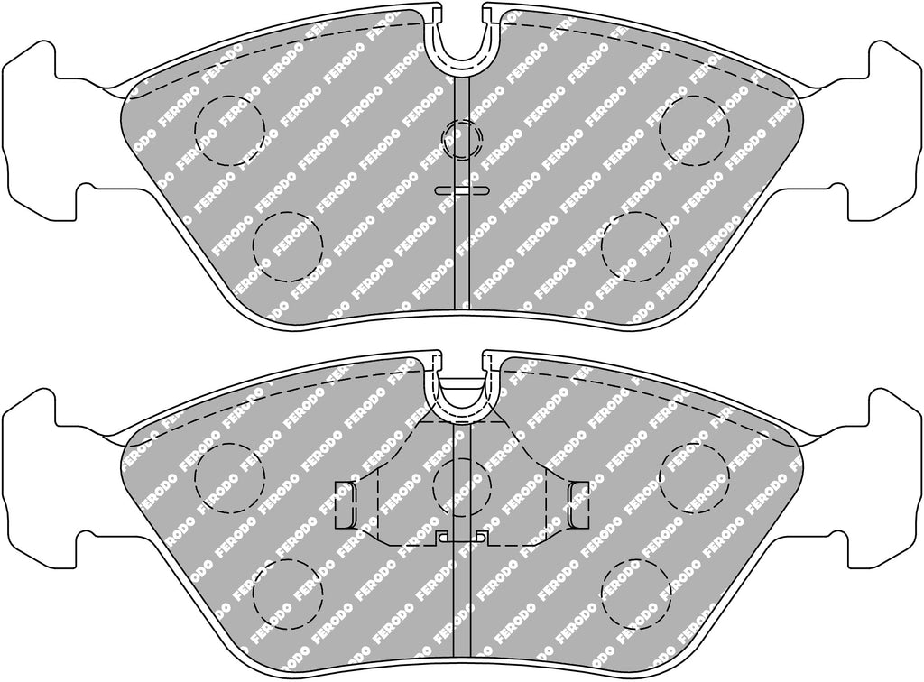 Pastiglie freni Ferodo DS2500 anteriori Ferrari 328, Mondial