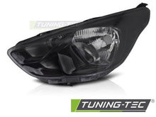 Carica l&#39;immagine nel visualizzatore di Gallery, Fari Anteriori BLACK Lato Sinistro TYC per FORD KA+ 18-21