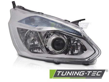 Faro Anteriore Lato Destro TYC per FORD TRANSIT TOURNEO CUSTOM I 12-18