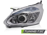 Faro Anteriore Lato Sinistro TYC per FORD TRANSIT TOURNEO CUSTOM I 12-18