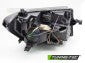 Fari Anteriori LED TUBE LIGHT BLACK DRL Sequenziali per VW CRAFTER II 2017-