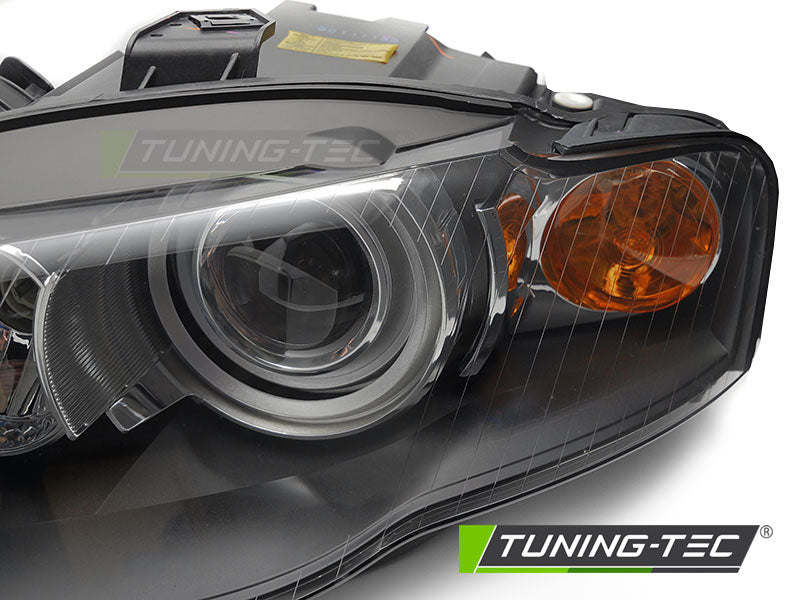 Fari Anteriori Neri Xenon per Audi A4 (B7) 2004-2008