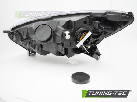 Fari Anteriori BLACK Lato Destro TYC per RENAULT CAPTUR I 13-17