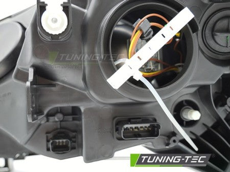 Fari Anteriori BLACK Lato Destro TYC per RENAULT CAPTUR I 13-17