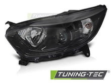 Carica l&#39;immagine nel visualizzatore di Gallery, Fari Anteriori BLACK Lato Sinistro TYC per RENAULT CAPTUR I 13-17