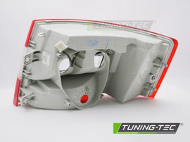 Fanale Posteriore LED RED WHITE Lato Sinistro TYC per SKODA OCTAVIA III 12-16 LIFTBACK