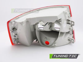 Fanale Posteriore LED RED WHITE Lato Destro TYC per SKODA OCTAVIA III 16-20 LIFTBACK